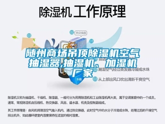 企業(yè)新聞隨州商場吊頂除濕機空氣抽濕器,抽濕機、加濕機廠家