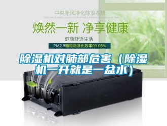 行業(yè)新聞除濕機(jī)對(duì)肺部危害（除濕機(jī)一開(kāi)就是一盆水）