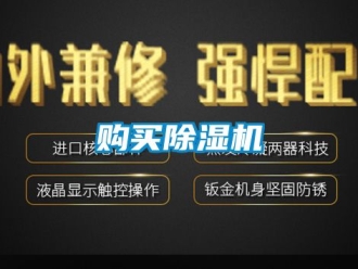 行業(yè)新聞購買除濕機