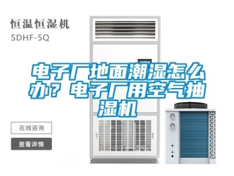 企業(yè)新聞電子廠地面潮濕怎么辦？電子廠用空氣抽濕機(jī)