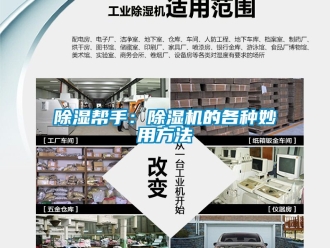 企業(yè)新聞除濕幫手：除濕機(jī)的各種妙用方法