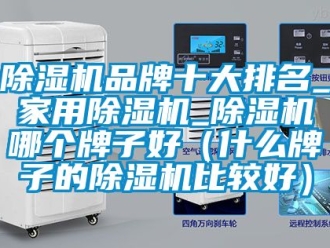 企業(yè)新聞除濕機(jī)品牌十大排名_家用除濕機(jī)_除濕機(jī)哪個牌子好（什么牌子的除濕機(jī)比較好）